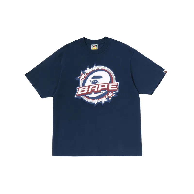 Детская футболка с круглым вырезом FW26 A BATHING APE, Gray — фото 3