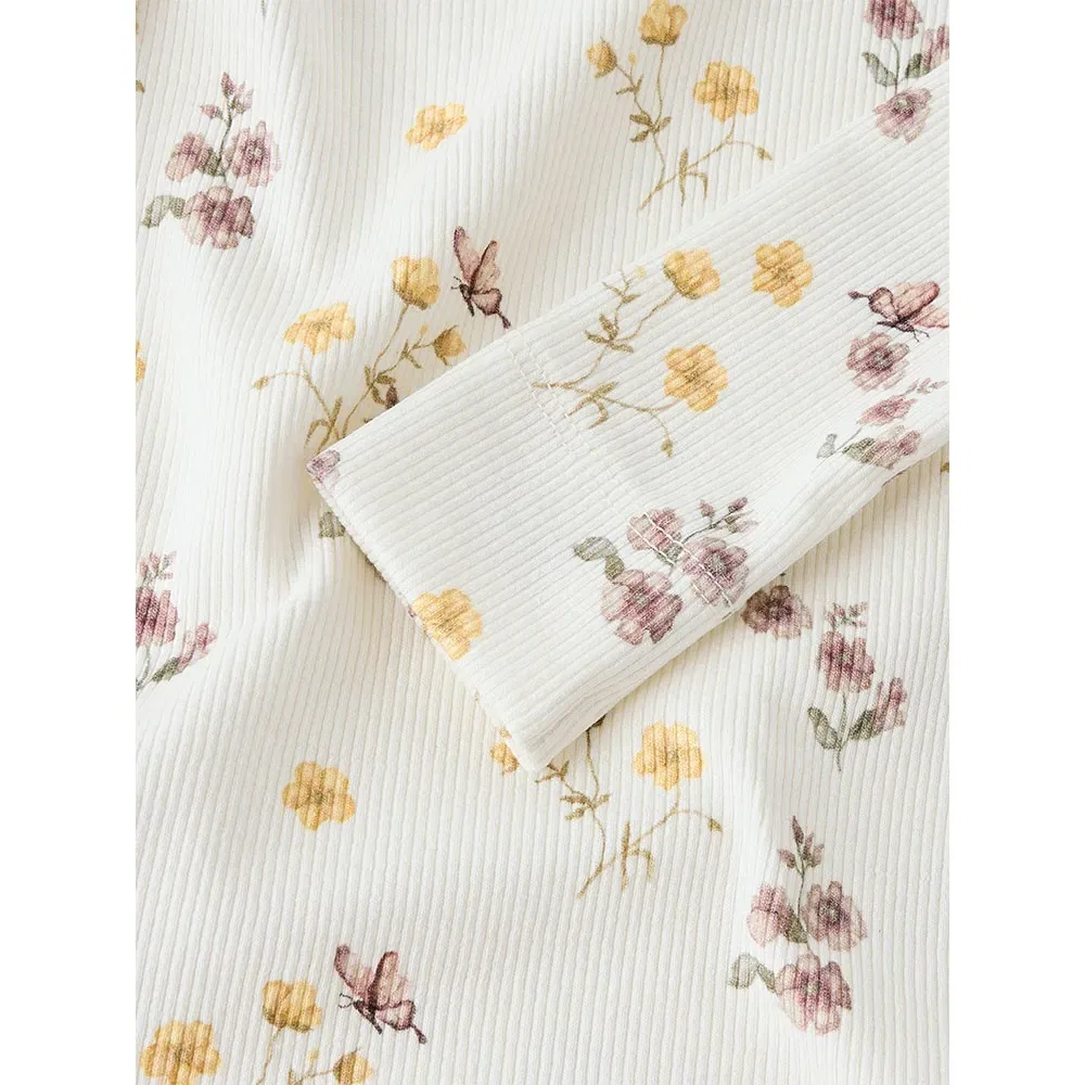 Футболка с длинным рукавом Gavo Eko Slim Lil´ Atelier Name It, бежевый — фото 3