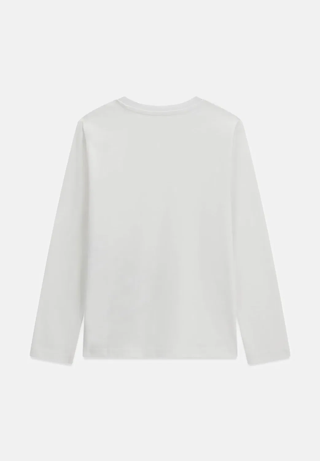 Футболка с длинными рукавами и логотипом Ls, унисекс Guess, Pure White — фото 2