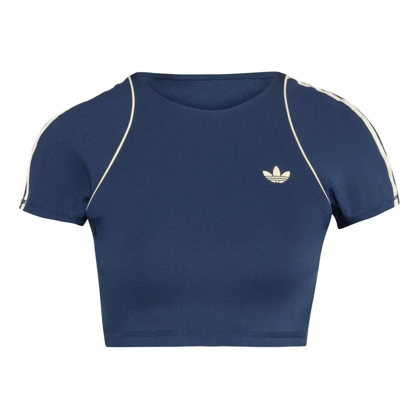 Женская футболка для тренировок с брендом Adidas модель Night Indigo, темно-синий