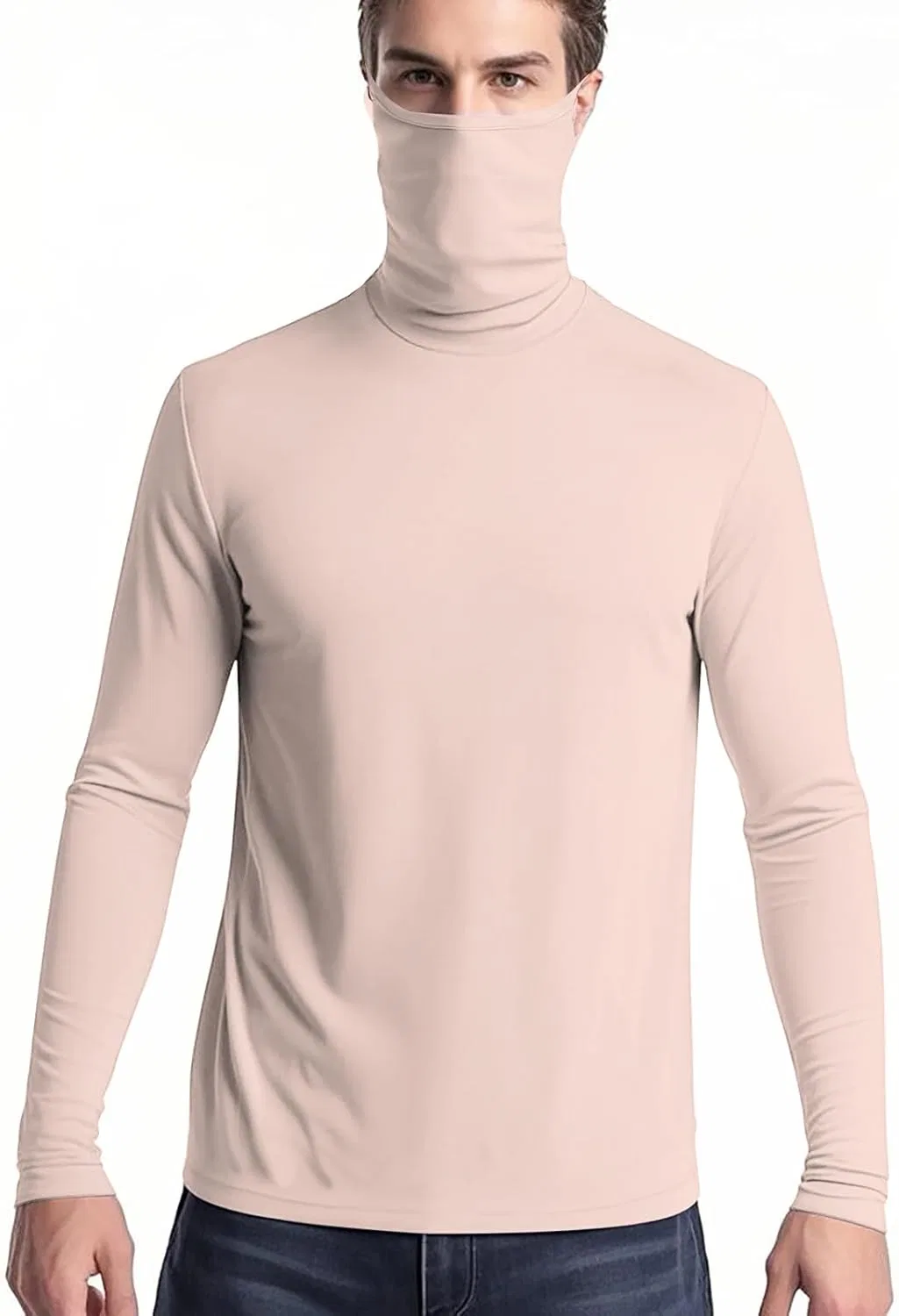 Мужская футболка с UPF 50+ защитой солнца, A-rose Gold — фото 2