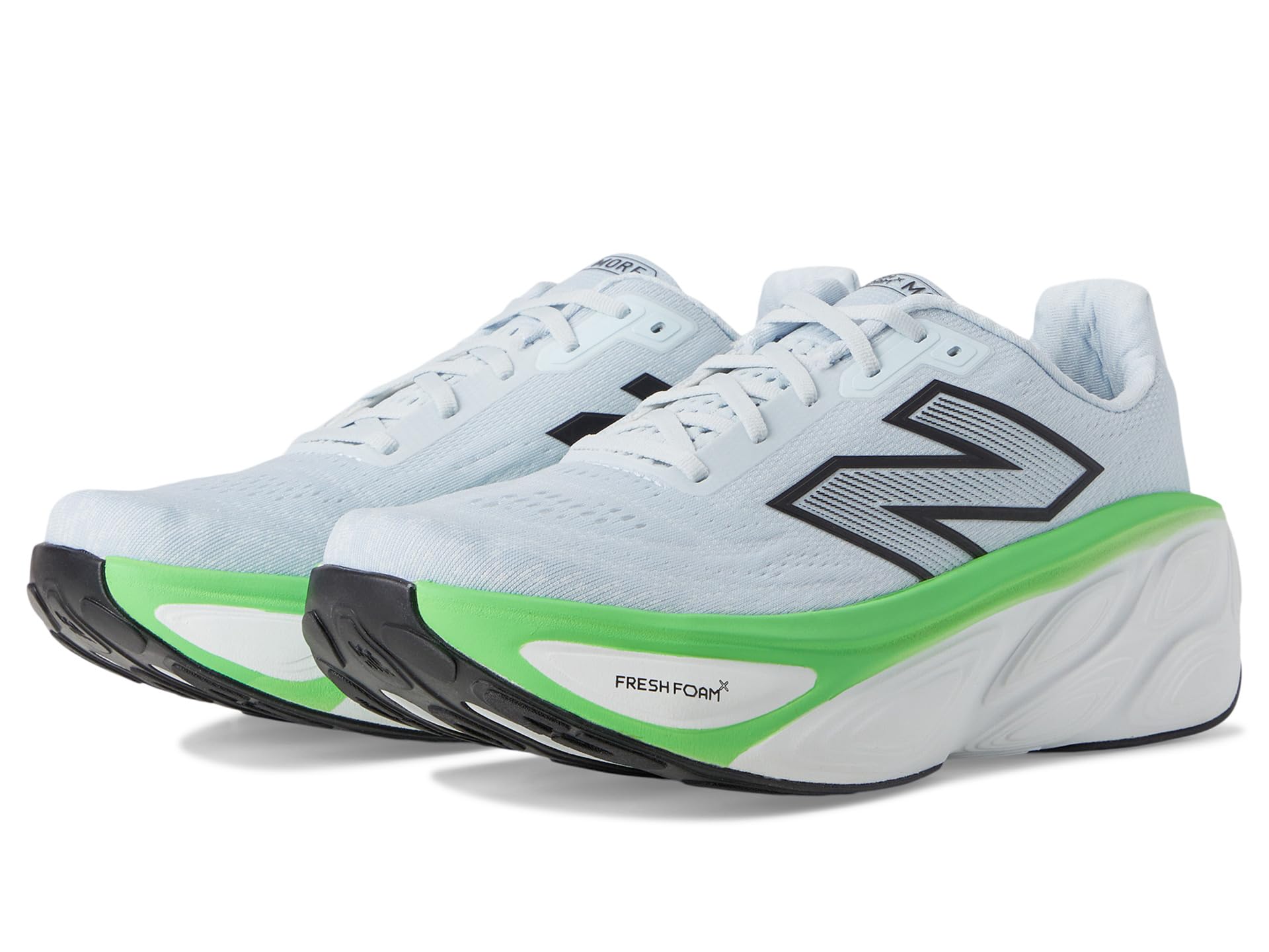 

Кроссовки New Balance Fresh Foam X More V5, Ice Blue/Electric Jade/Black