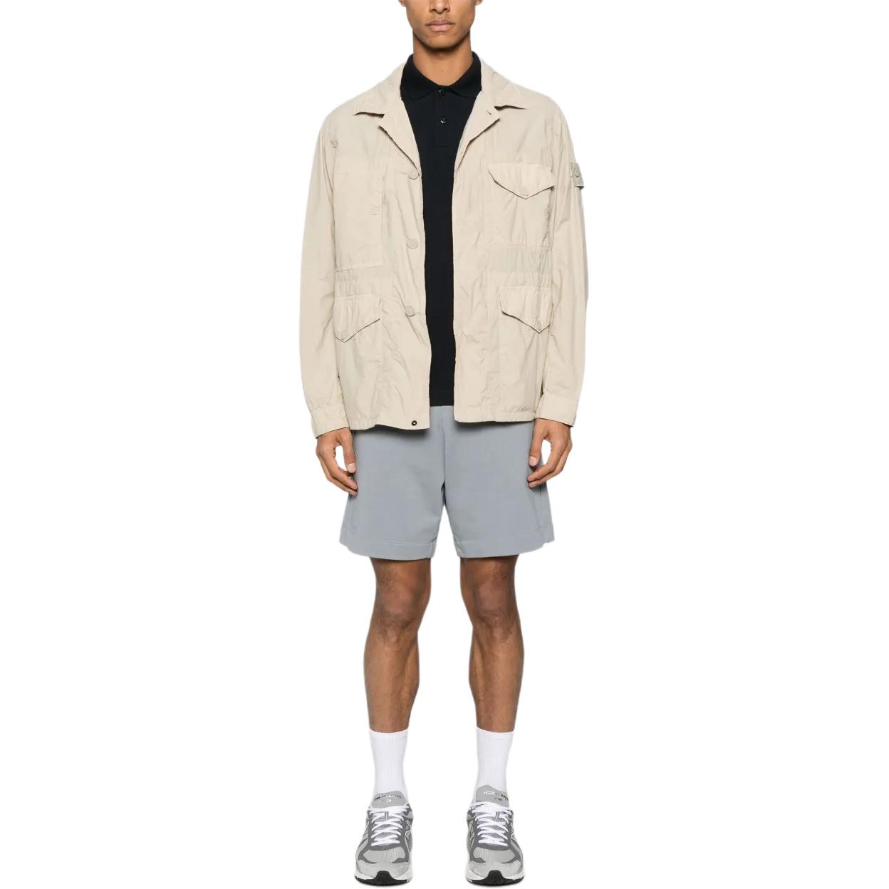 Призрачная куртка STONE ISLAND, светло-бежевый — фото 3