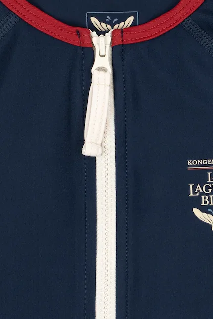Купальник детский цельнокроеный LAGUNA LS SWIMSUIT GRS Konges Sløjd, синий — фото 3
