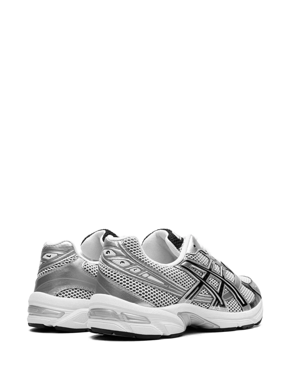 Кроссовки Gel 1130 Silver White Black ASICS, белый — фото 3