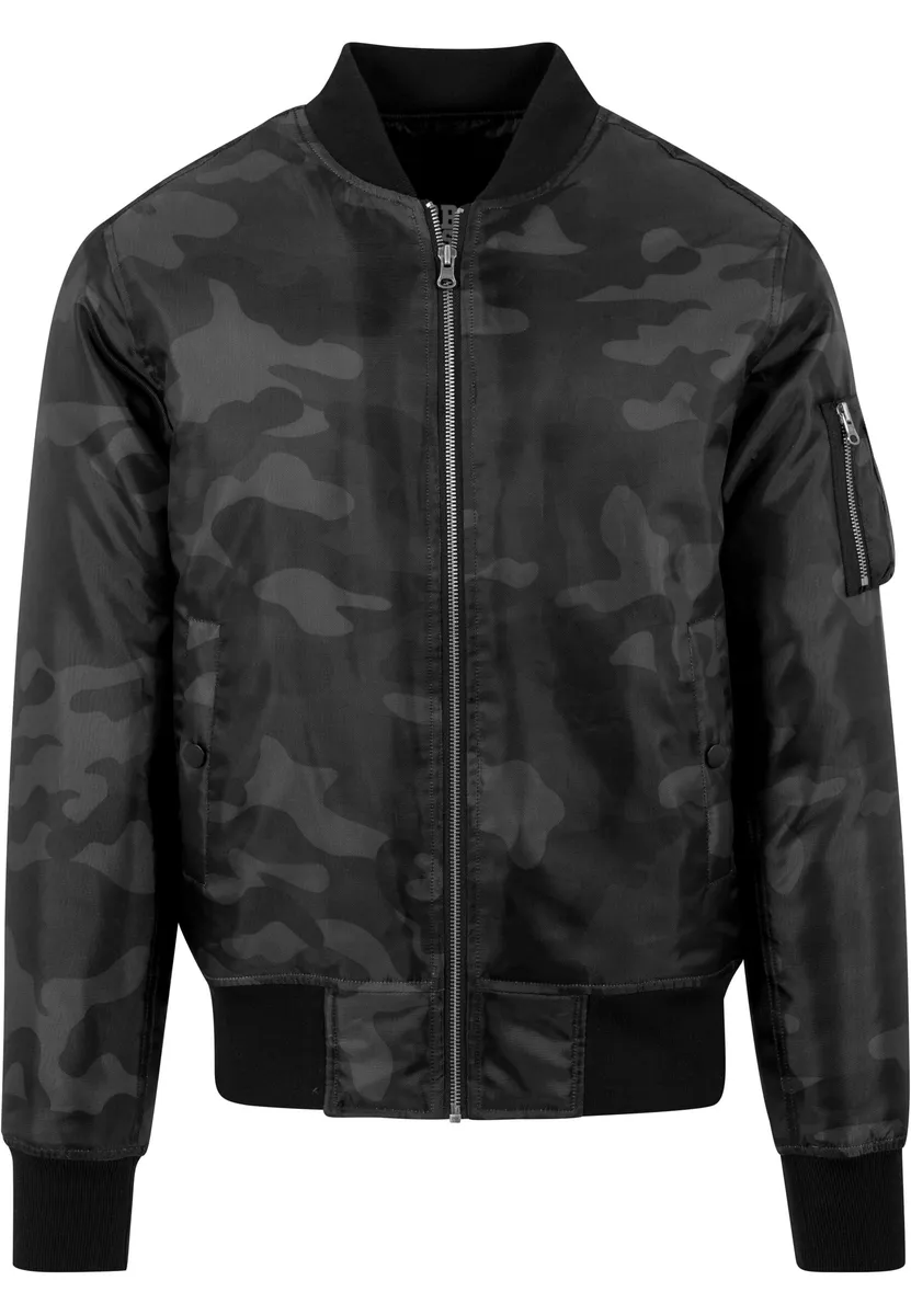 

Анорак URBAN CLASSICS " Urban Classics Men's Camo Basic Bomber Jacket" (1 шт.), без капюшона, цвет Darkcamo