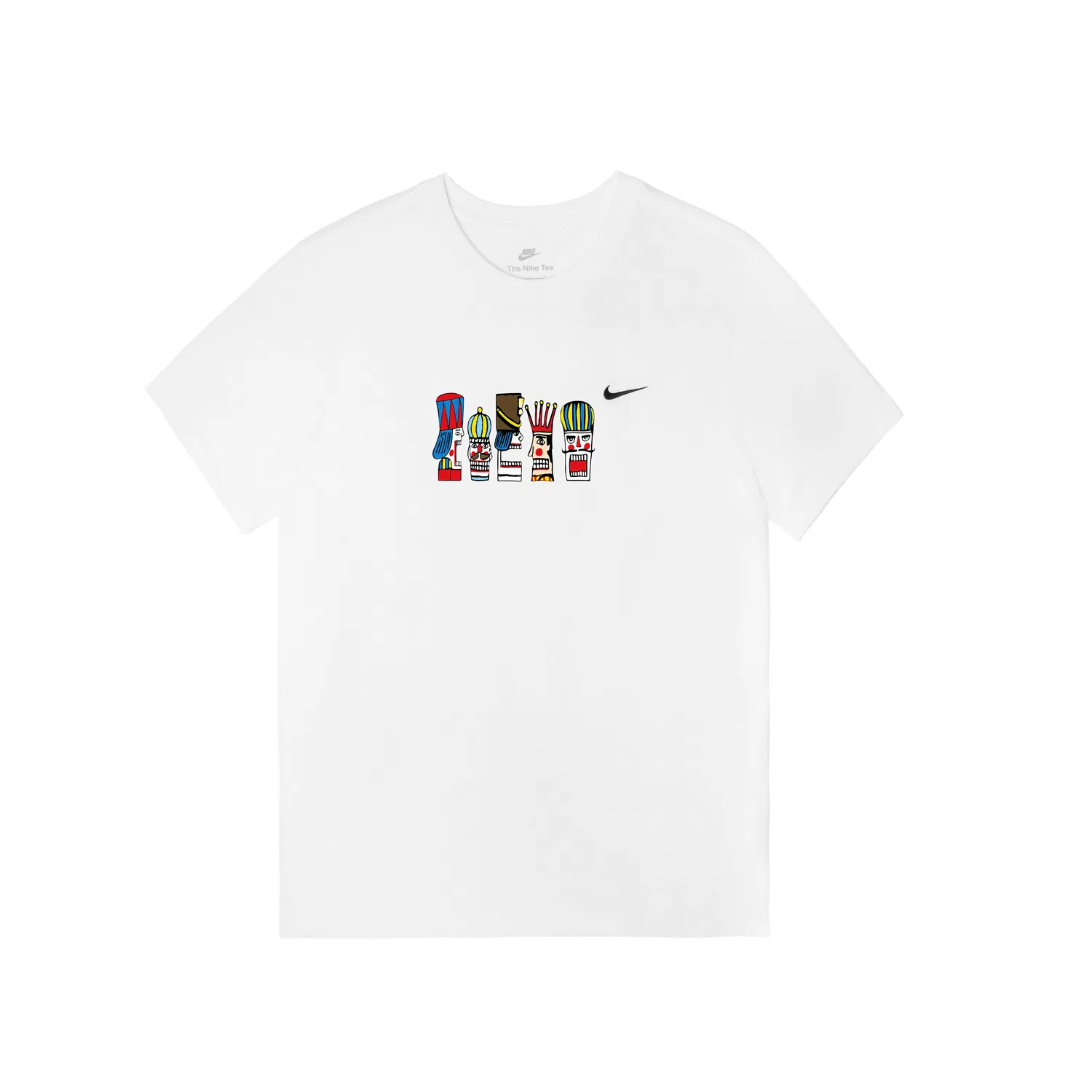 Мужская футболка с круглым вырезом Nike Sportswear, Белая