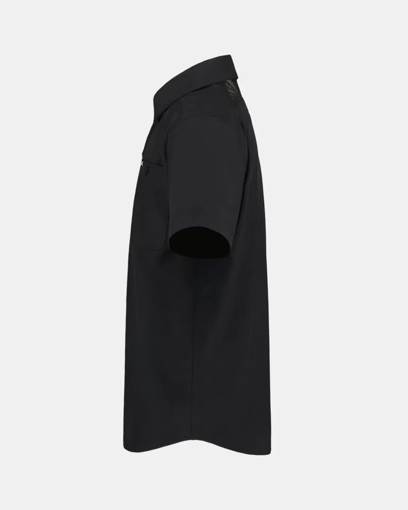 Рубашка для мальчиков с защитой UPF 50+ и влагоотводящей тканью Drift Tide Fish UnderArmour, Black/White — фото 4