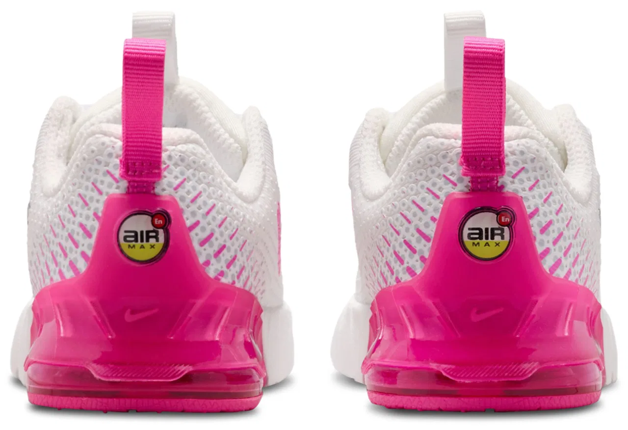 Кроссовки для мальчиков Air Max Phoenix Nike, цвет White/Laser Fuchsia — фото 3