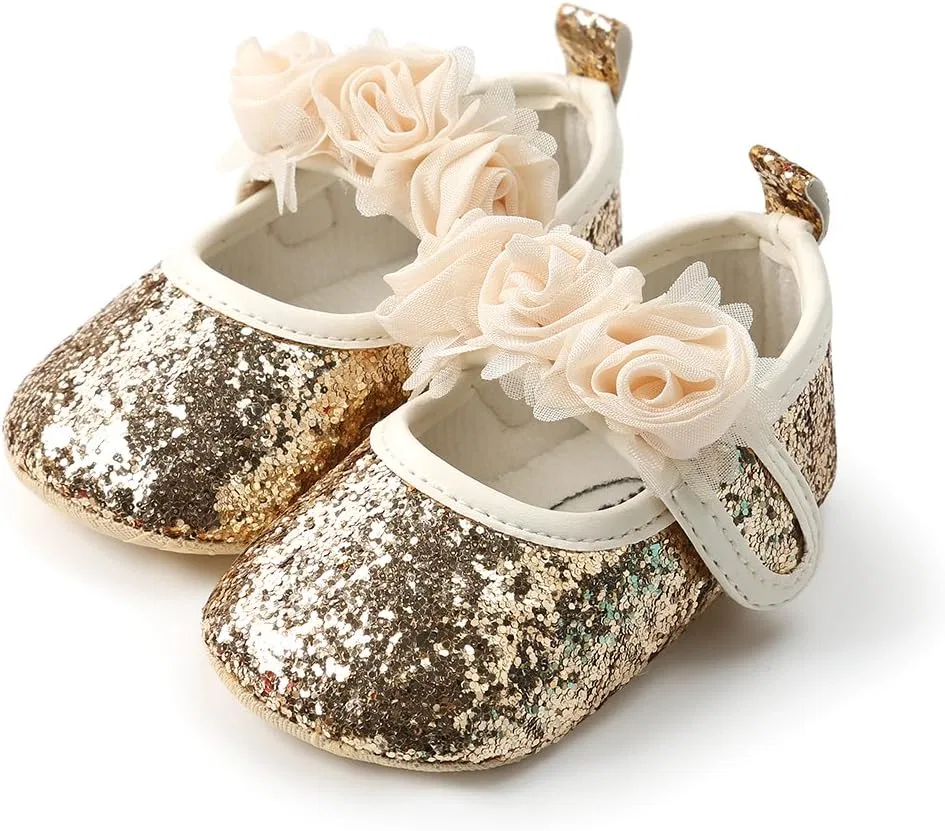 Детские туфли Мэри Джейн для девочек HsdsBebe, Gold