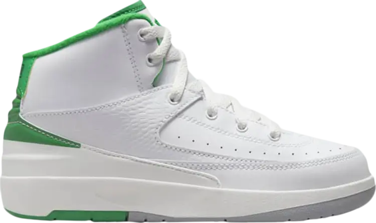 

Кроссовки Air Jordan 2 Retro PS Lucky Green, белый