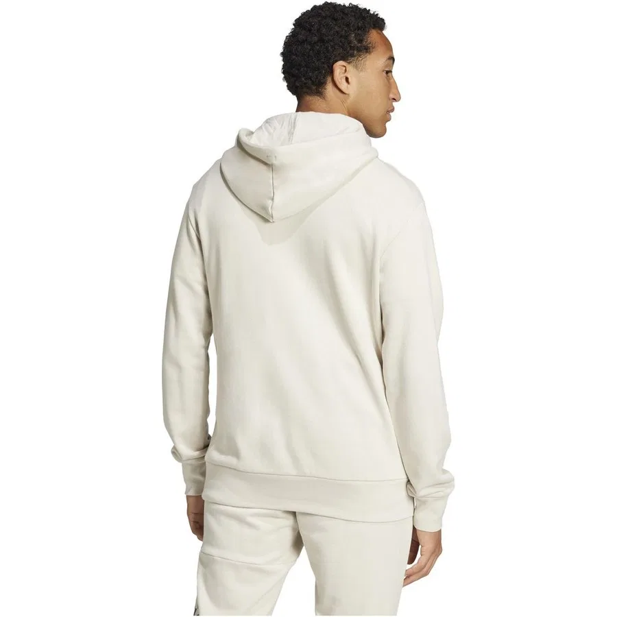 Свитшот спортивный с капюшоном adidas M Bl Ft Hd IY8992, Бежевый — фото 3