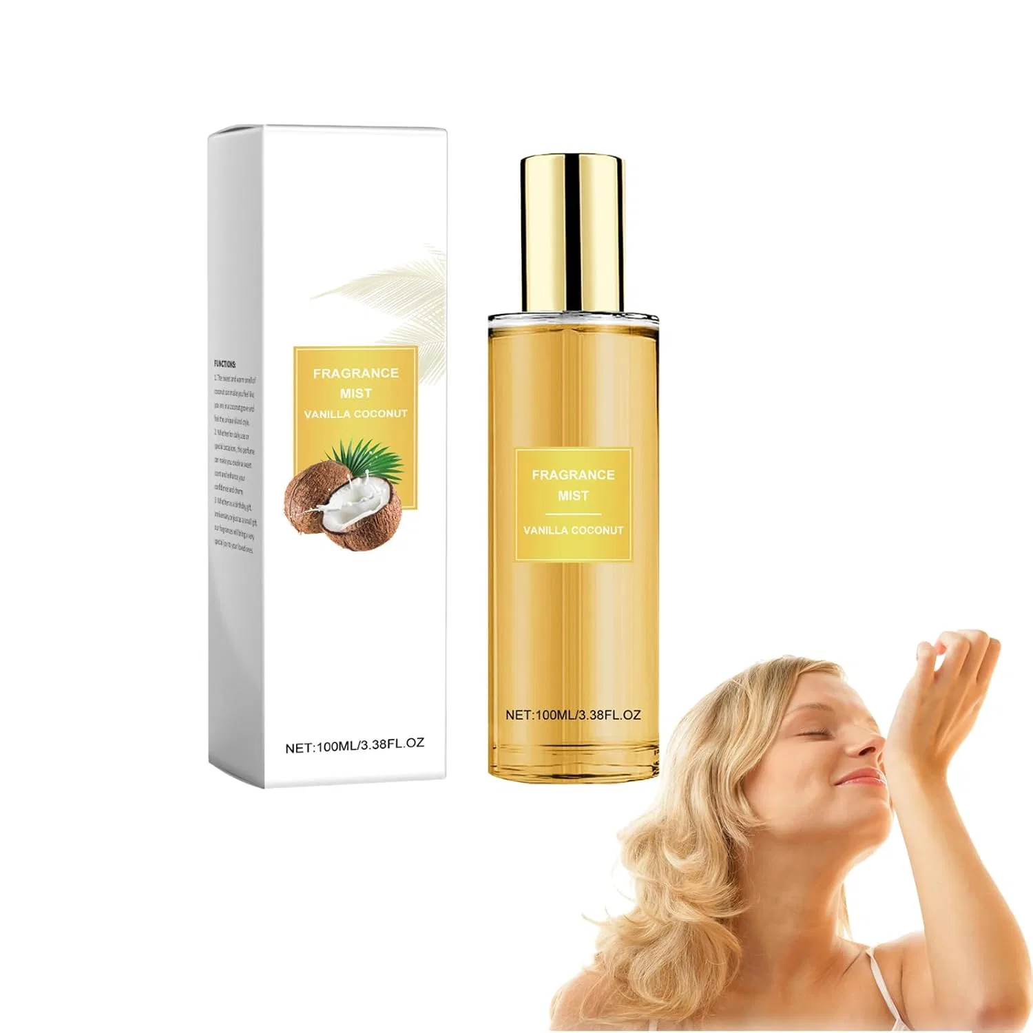 Спрей для тела Vanilla Coconut, VKaoess, 100 мл