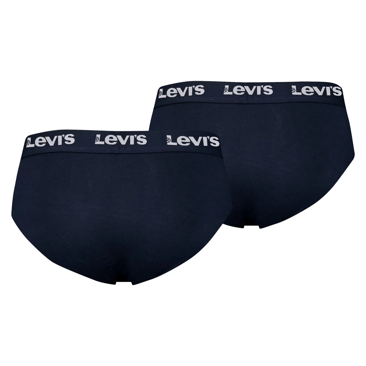 Трусы комплект из 2 штук с логотипом Levis, синий — фото 2