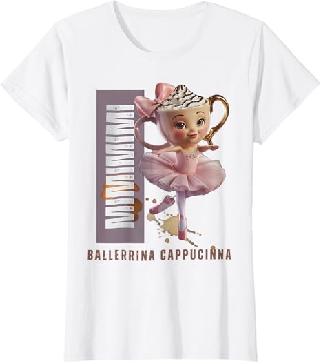 

Футболка Cappuccina Ballerina Gen Z, белый