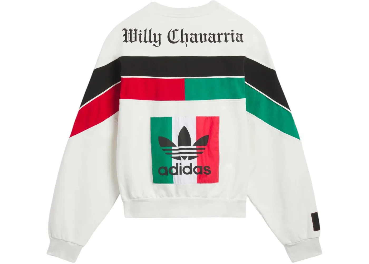 Мужской свитшот с принтом Chicano Adidas, White — фото 2