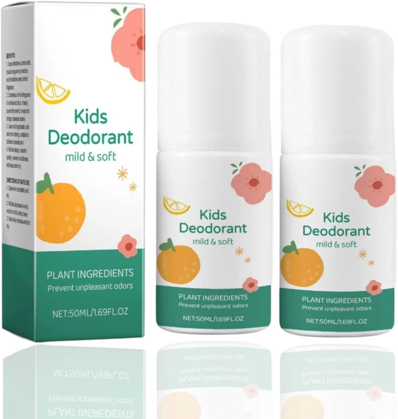 Детский дезодорант-ролик Natural, 50 мл Generisch