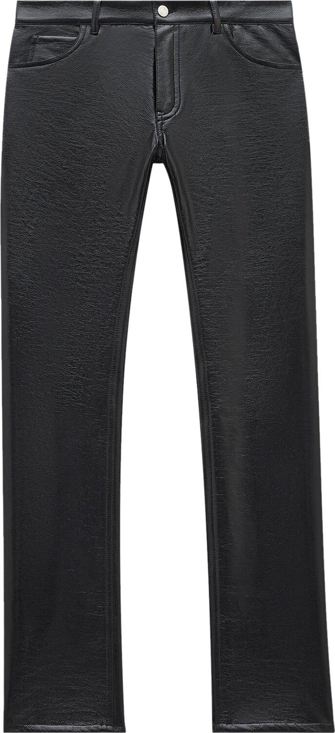 

Брюки Courrèges 5-Pocket Vinyl Pants 'Black', черный