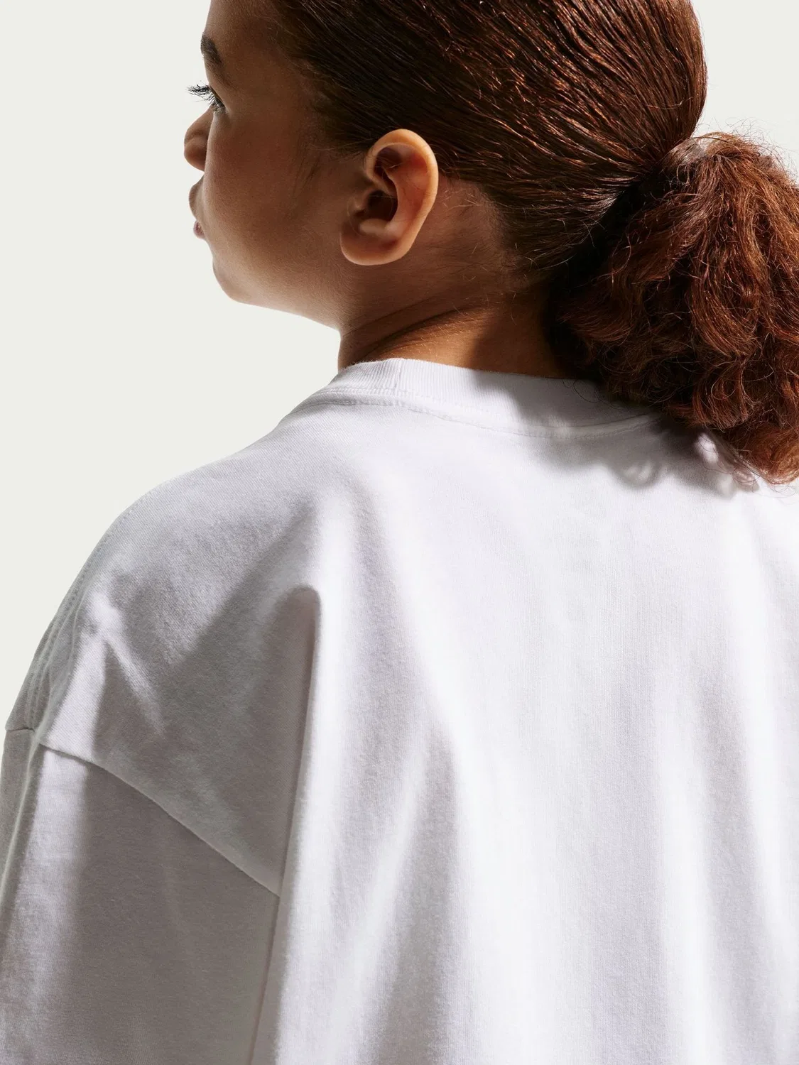 Футболка оверсайз Nike Futura, белый — фото 4