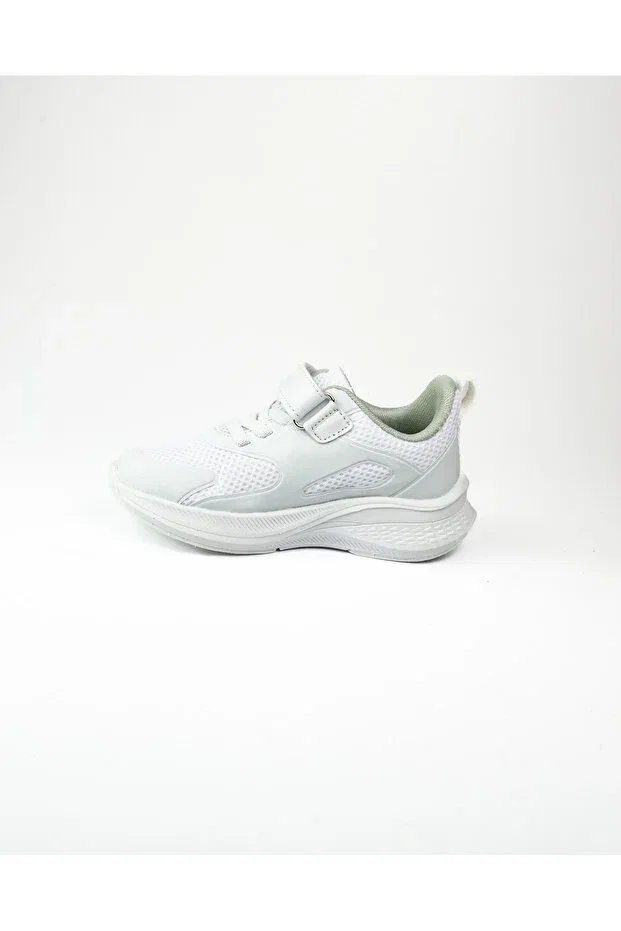 Детские кроссовки для девочек со шнуровкой Vicco, White — фото 3