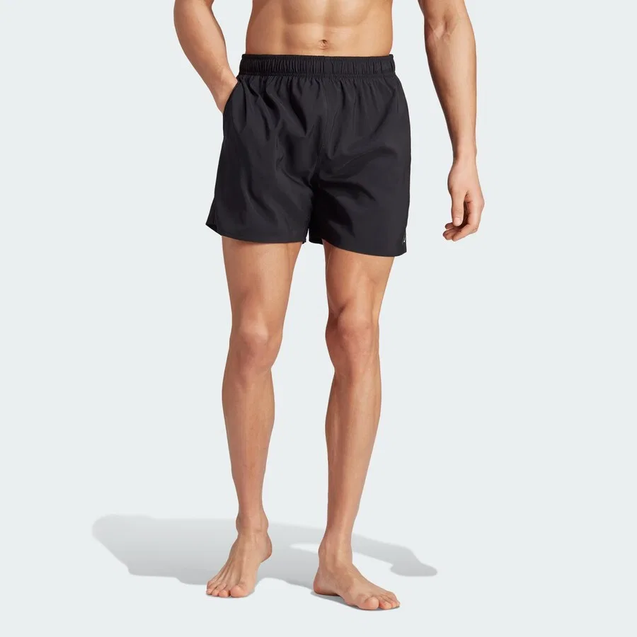 Плавки-шорты ADIDAS PERFORMANCE 'Solid CLX Short-Length' черного цвета — фото 2