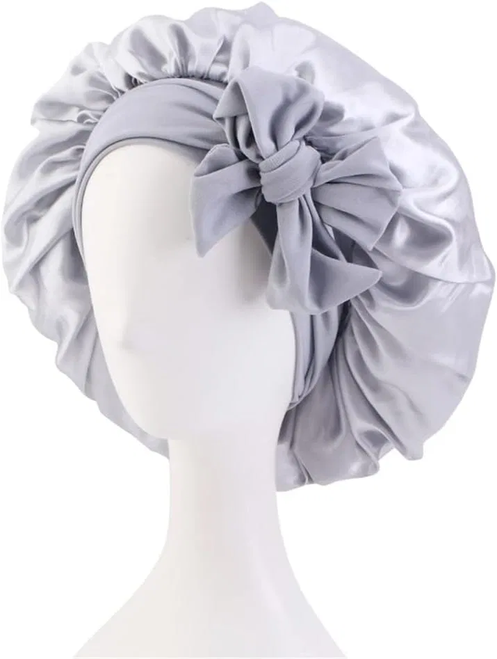 Шапочка для душа Satin Bonnet, Youllyuu, серая