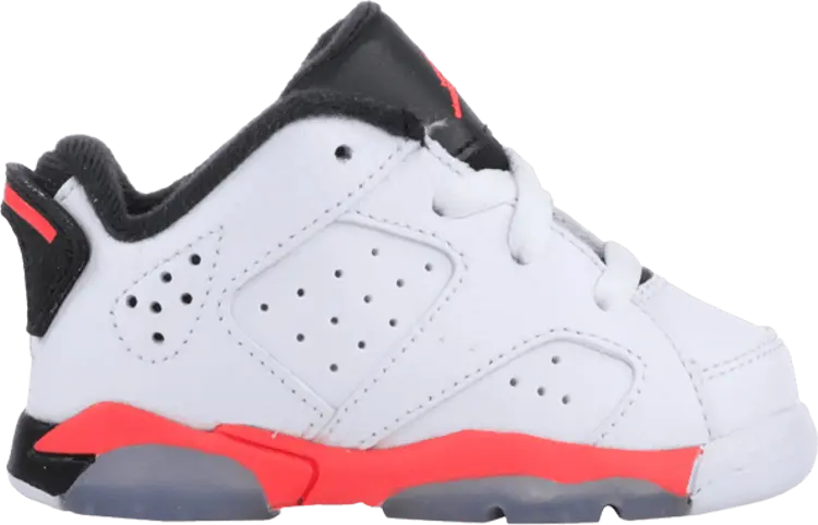 

Кроссовки Jordan 6 Retro Low BT White Infrared, белый