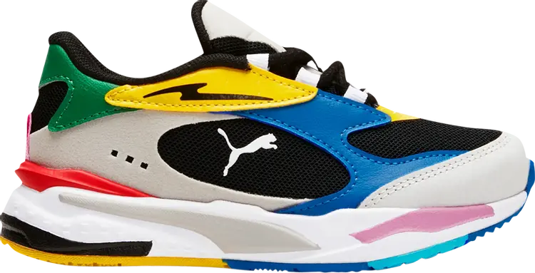 

Кроссовки Puma RS-Fast Jr International Flags, разноцветный, Черный, Кроссовки Puma RS-Fast Jr International Flags, разноцветный