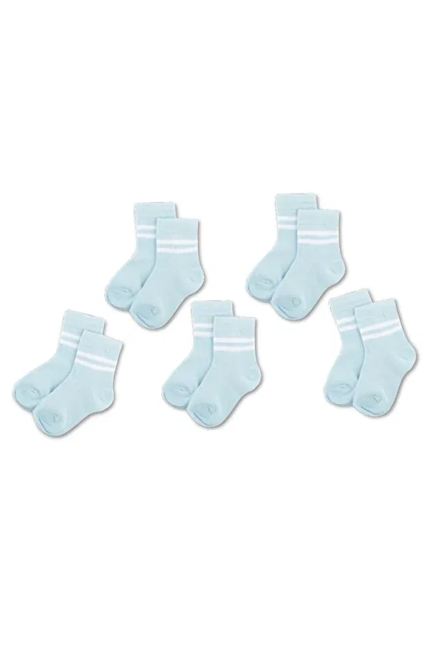 Детские носки хлопковые колледж Novibaby, Blue