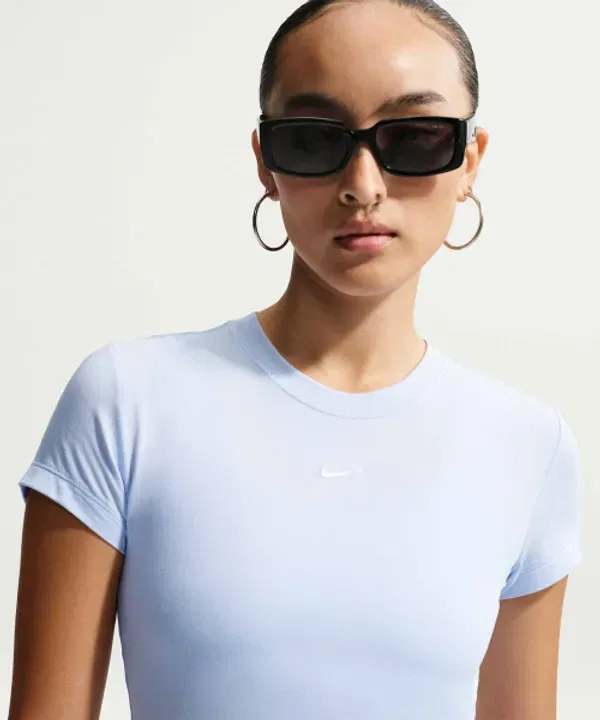 Кроп-топ Nike Sportswear Chill Knit, синий