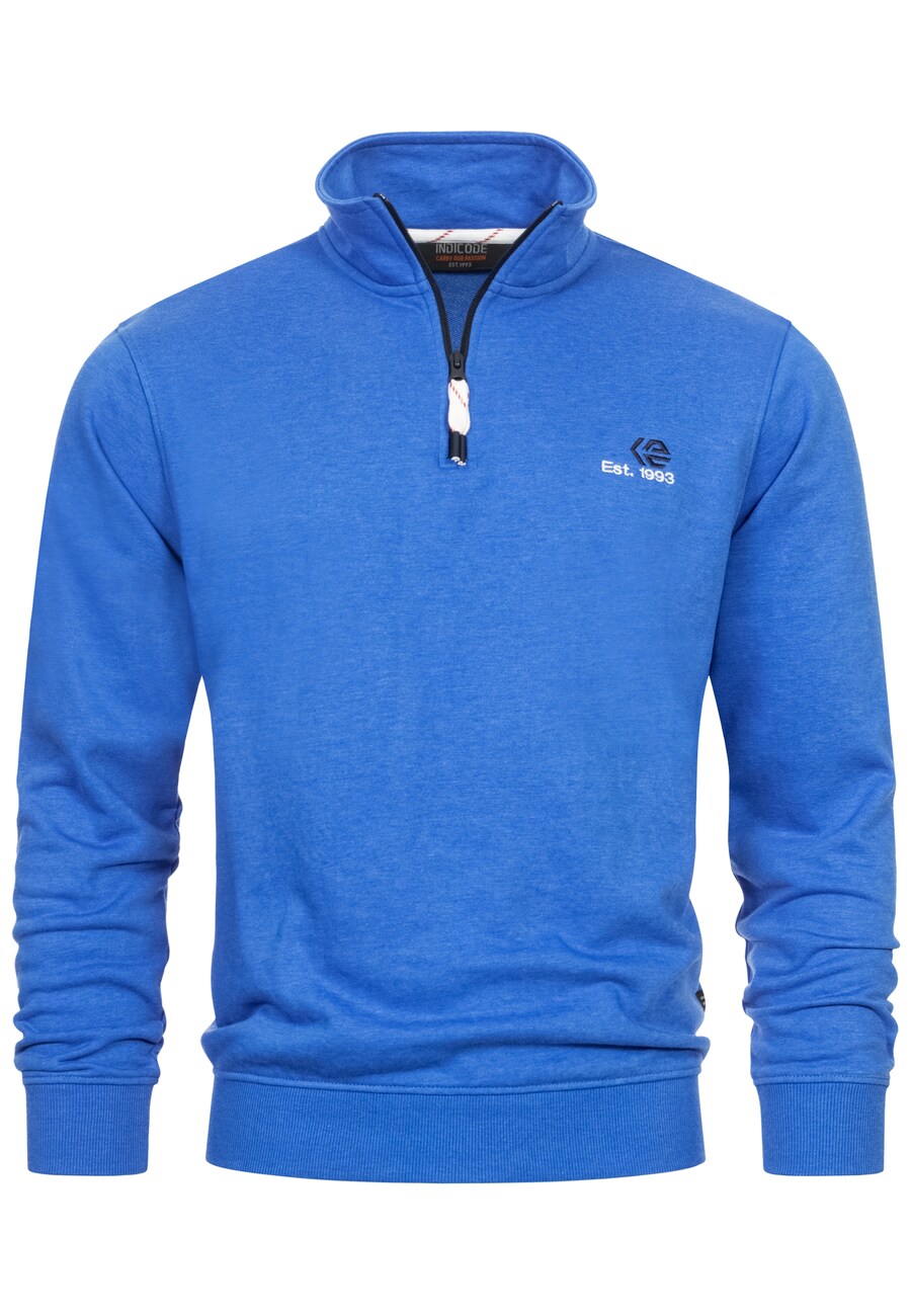 

Толстовка INDICODE JEANS Corey, цвет Blue/Royal blue