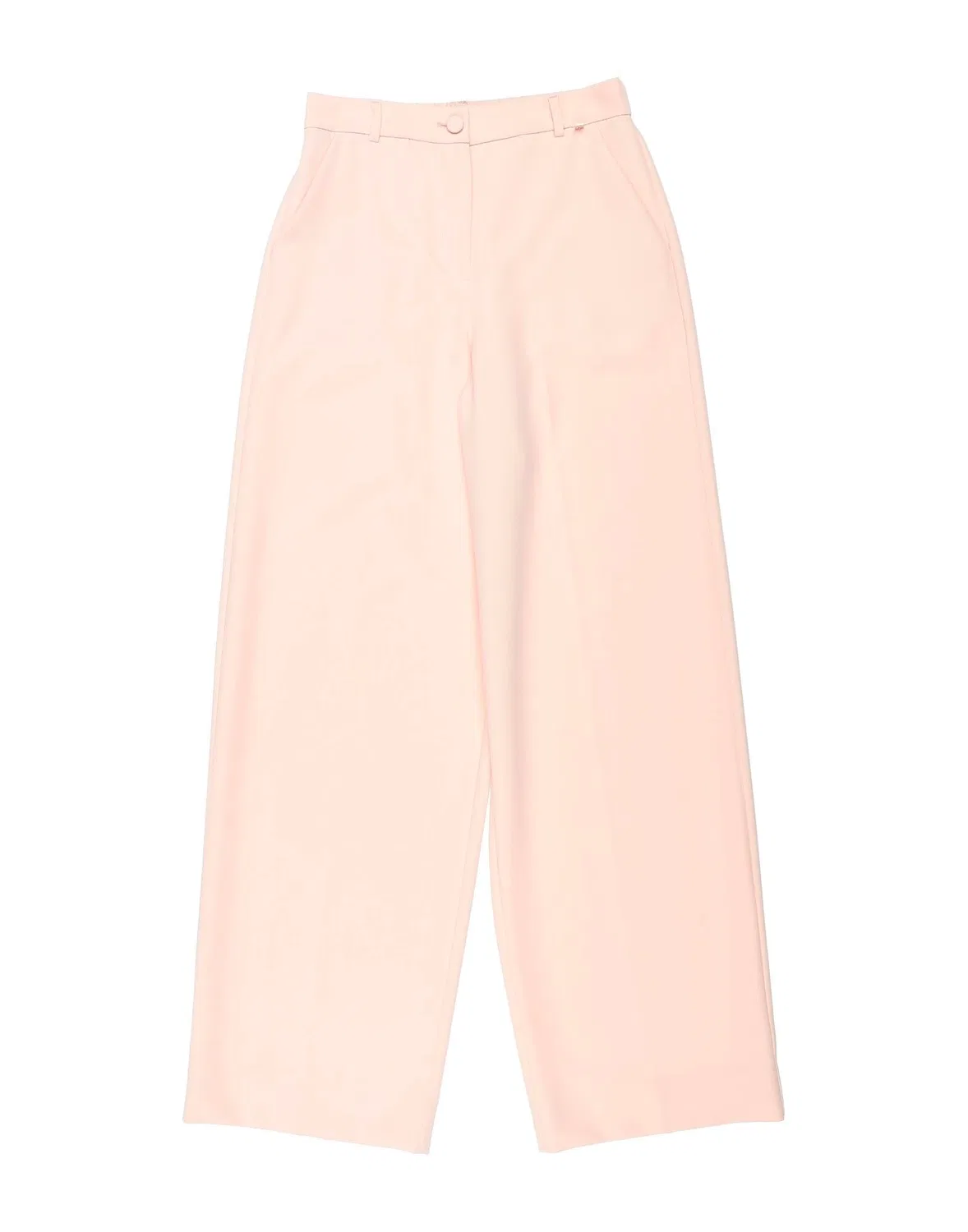 Брюки из стрейчевой ткани с эластичным поясом Kocca, Light Pink
