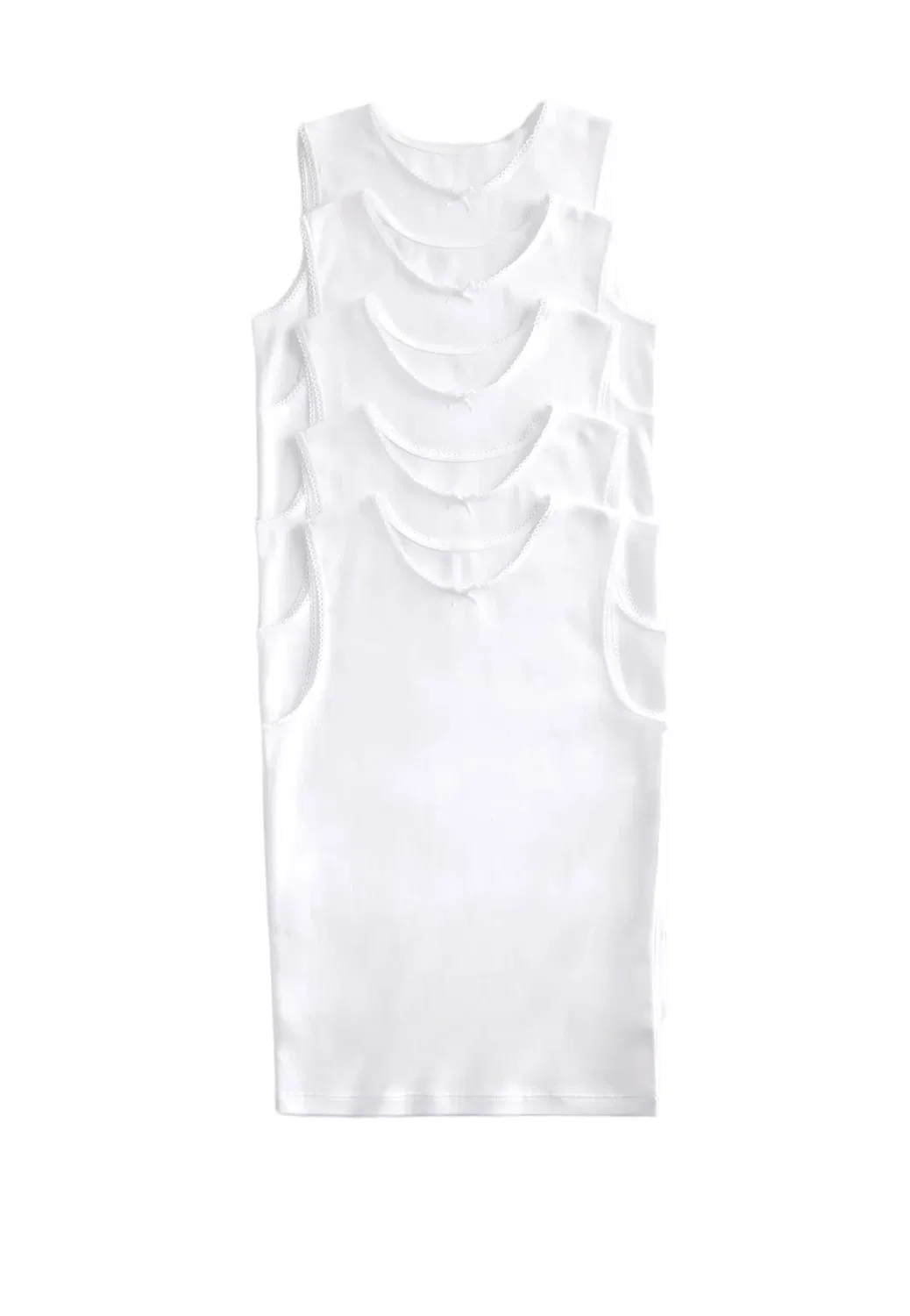 5 упаковок - майка Marks & Spencer, White