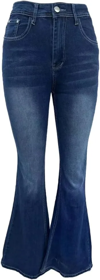 

Женские джинсы Mid Waisted Slim Flared Bootcut Mid Rise Insta Stretch