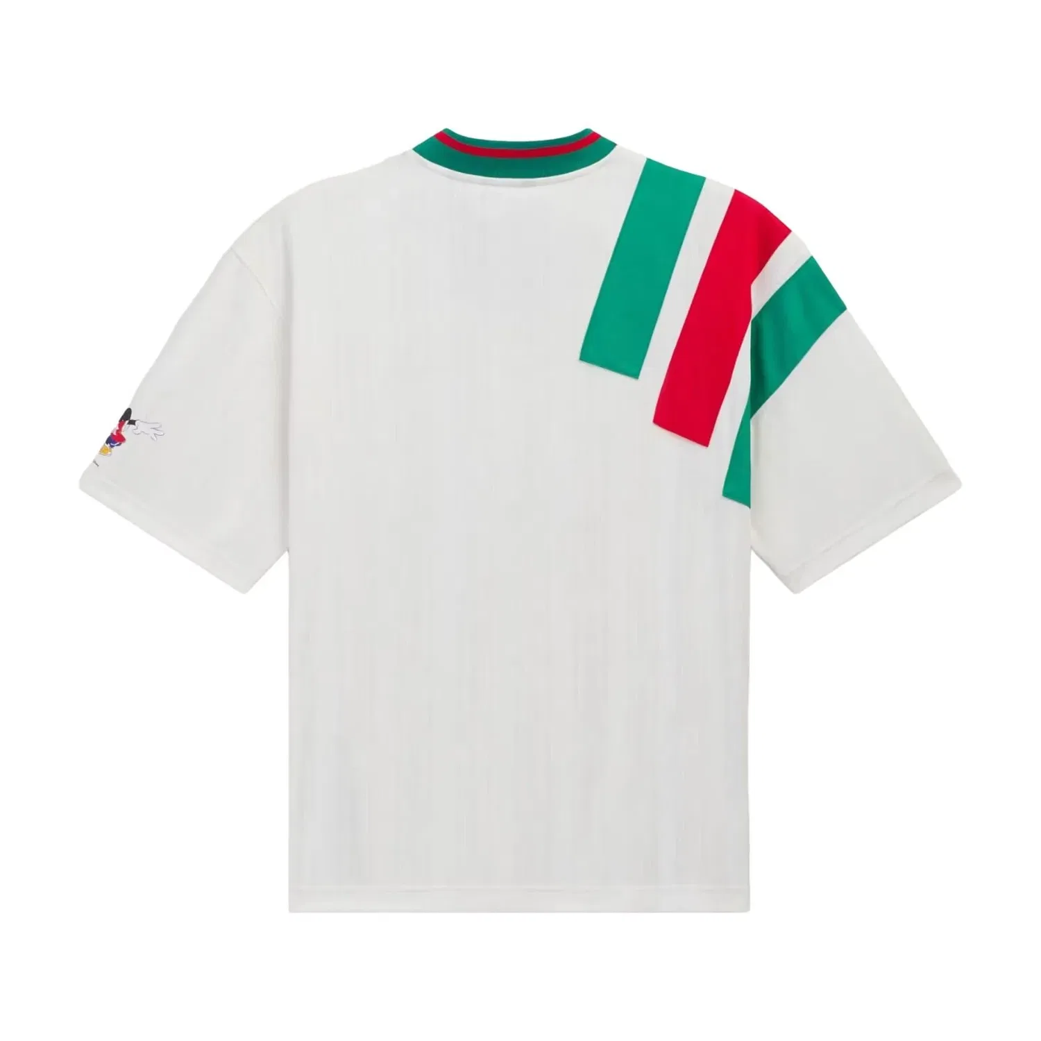 Мужская футболка Adidas x Brain Dead x Disney Football Jersey 'Chalk White', белый — фото 2
