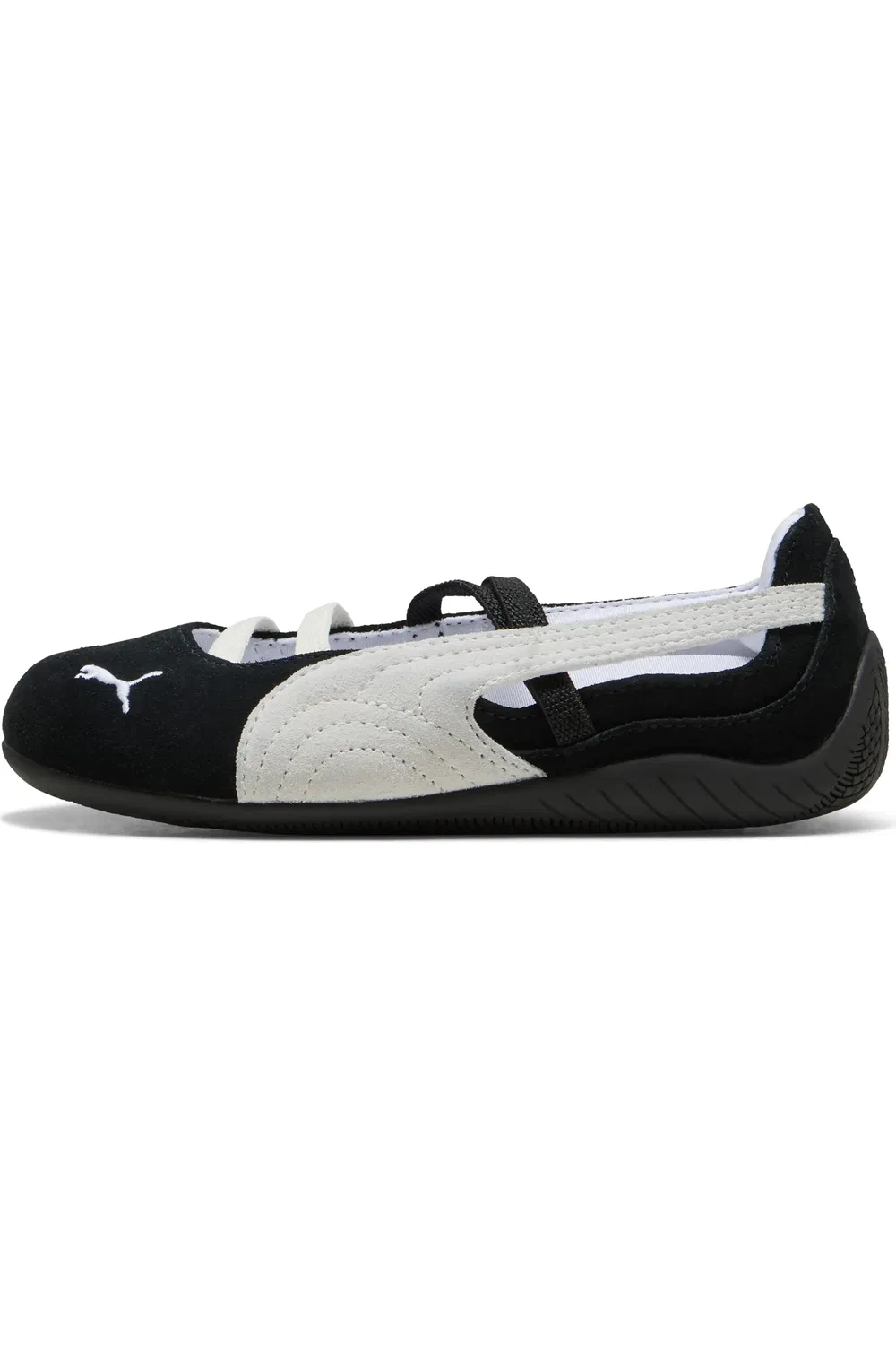 Детские кеды на эластичных ремешках Speedcat PUMA, Puma Black/Puma White — фото 4