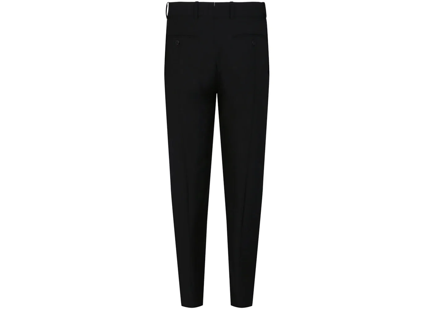Мужские классические брюки прямого кроя Trousers Alexander McQueen, Black — фото 2