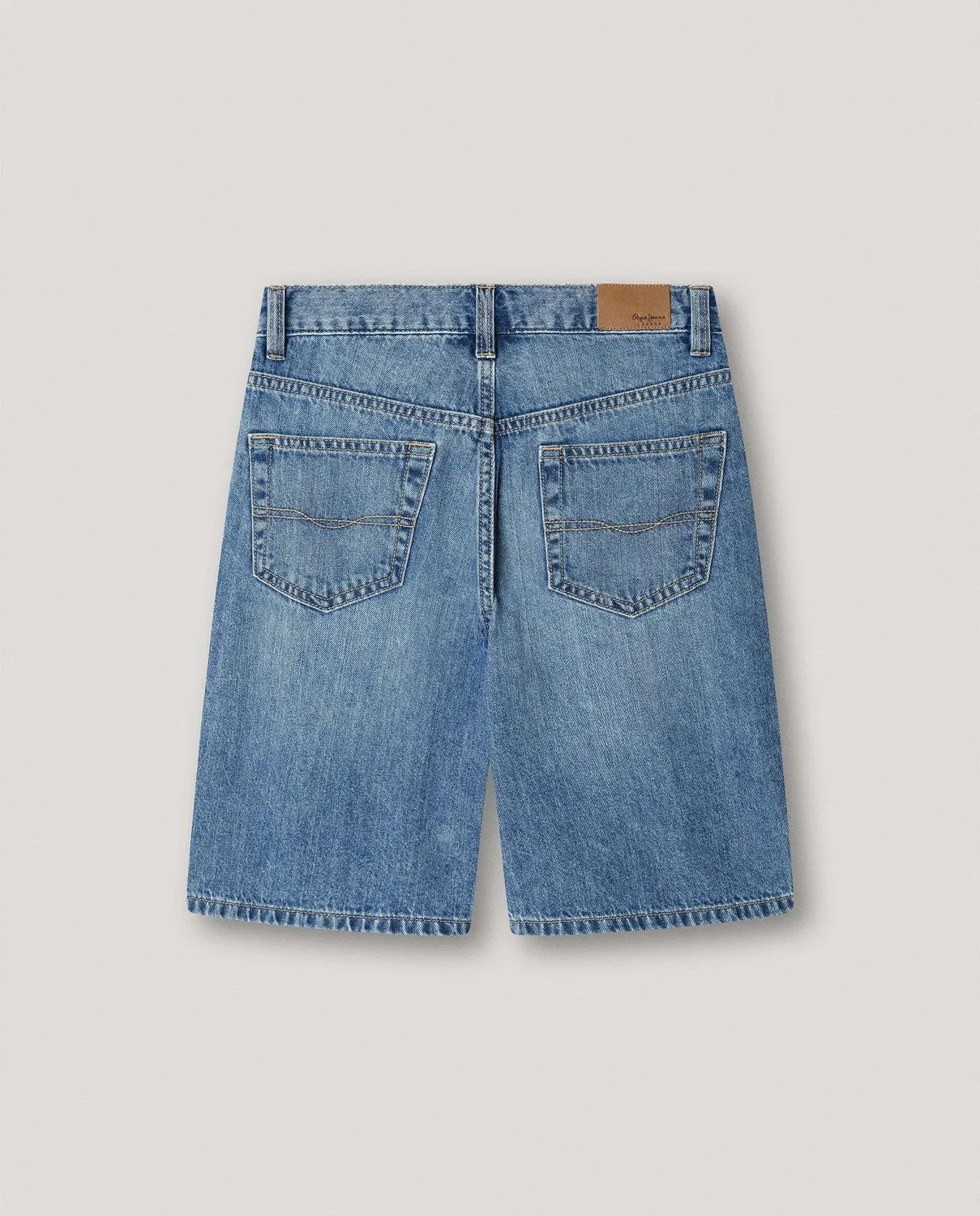 Детские шорты для мальчиков джинсовые Dan Pepe Jeans, Azul — фото 3