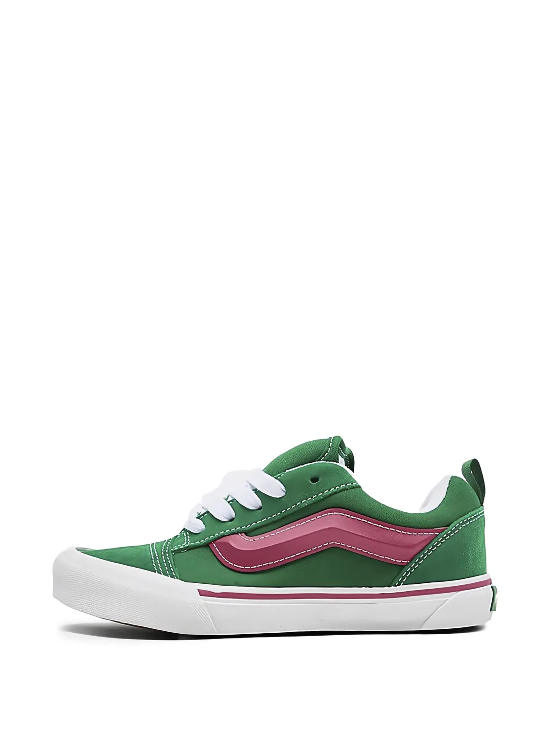Кроссовки Knu-Skool Vans Kids, зеленый — фото 2