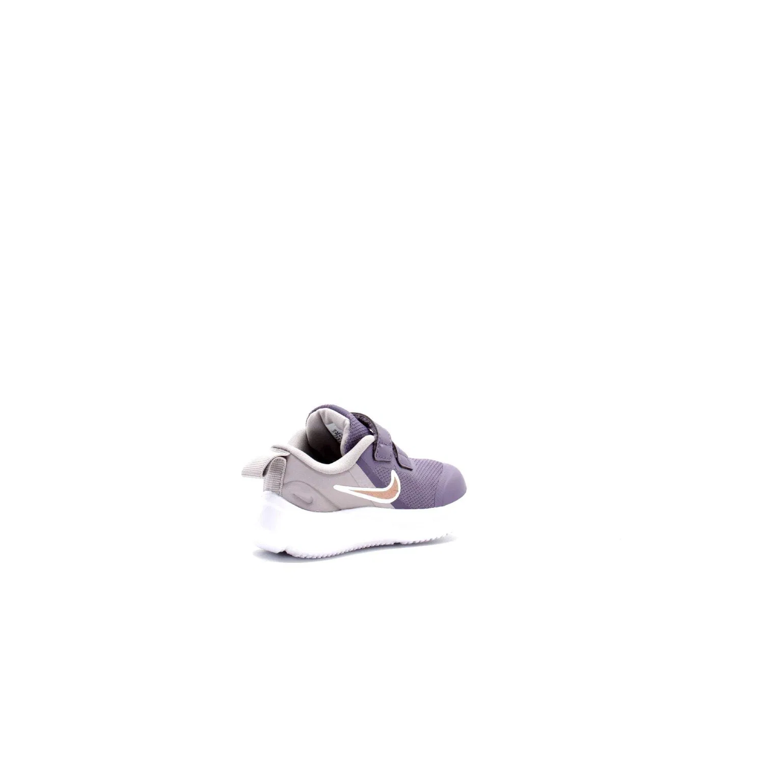 Детские кроссовки для мальчиков с закрытым носком Star Runner 3 NIKE, Canyon Purple Metallic Red Bronze — фото 4