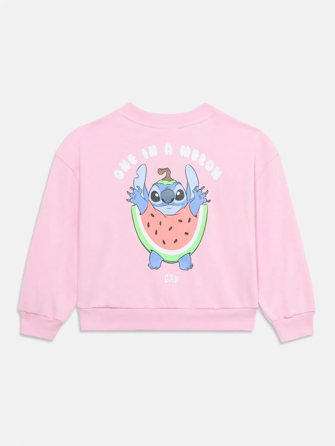 Свитшот Gap STITCH розового цвета — фото 2