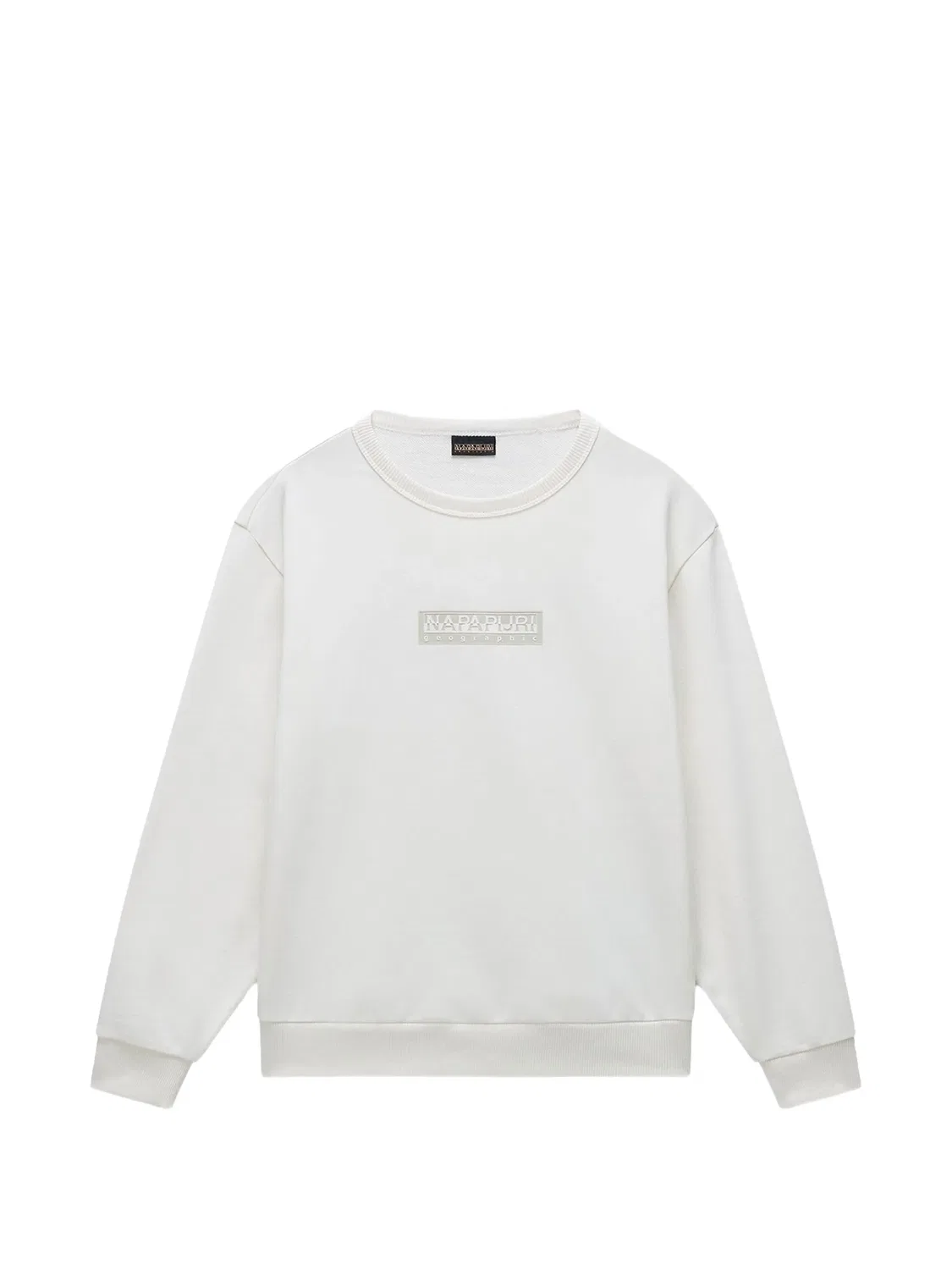 Свитшот Box Logo из хлопка Napapijri, нейтральные