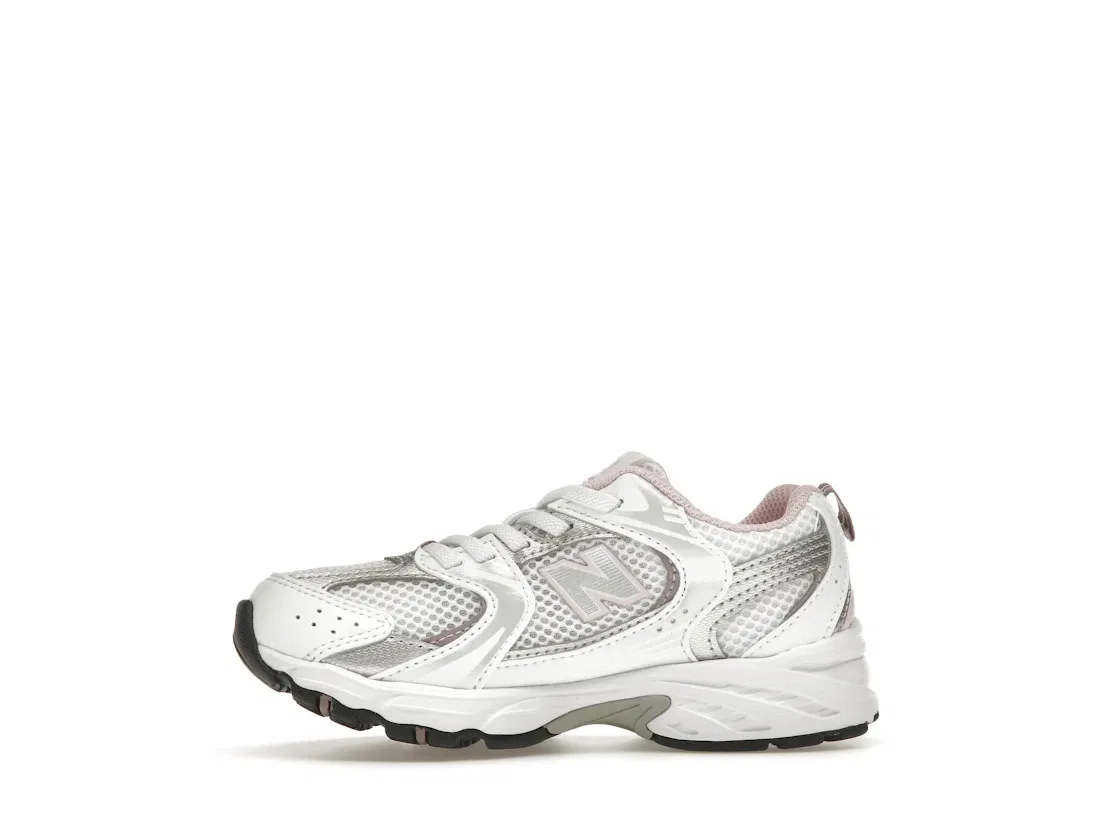 Детские кроссовки Lifestyle New Balance 530 Bungee, White/Mid Century Pink — фото 3
