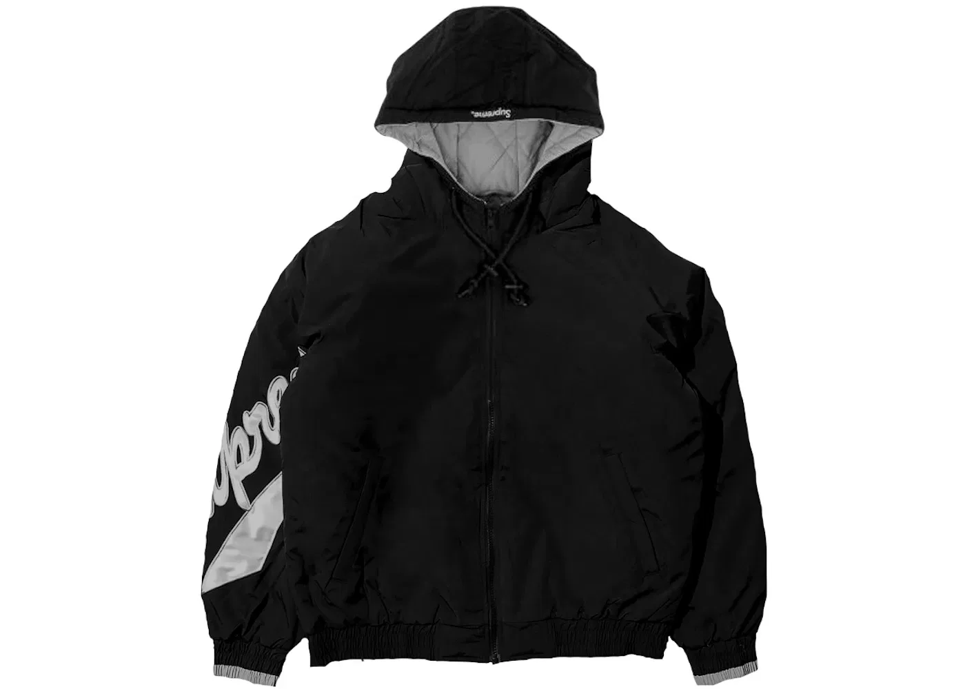 Мужская куртка с длинным рукавом Sleeve Script Sideline Supreme, Black