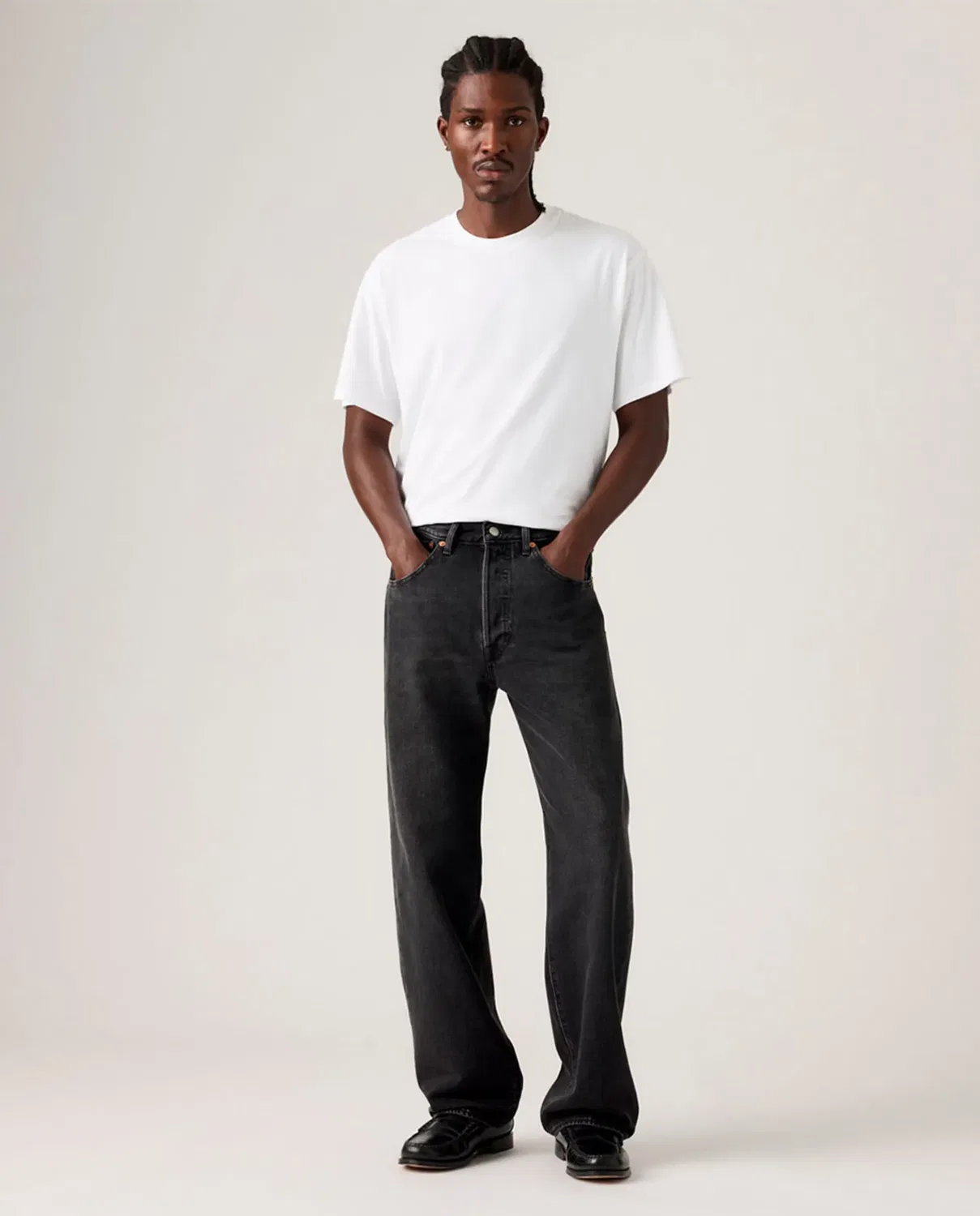 Мужские джинсы свободного кроя 501 Loose Levi's, Gris Oscuro