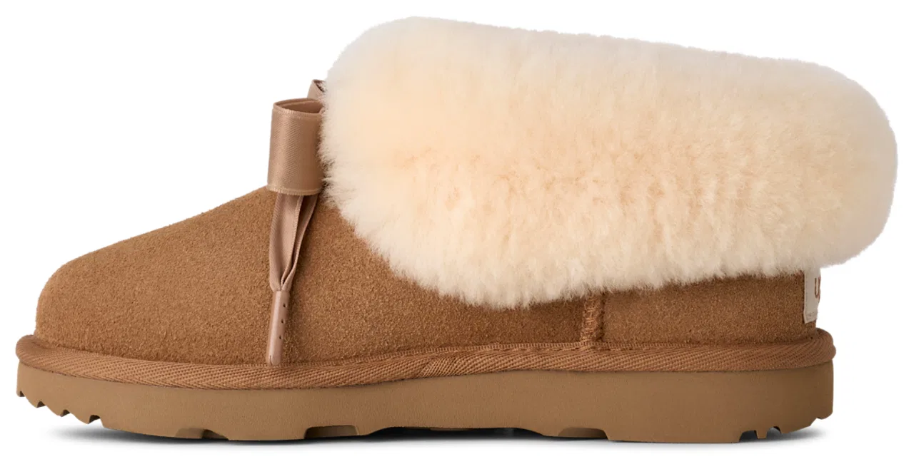 Домашние тапочки для девочек Bailey UGG, цвет Chestnut — фото 2