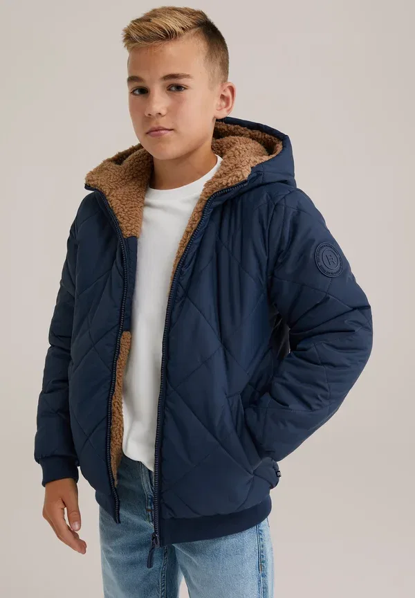 Куртка ветрозащитная Blue ridge We Fashion, Navy Blue, темно-синий — фото 2