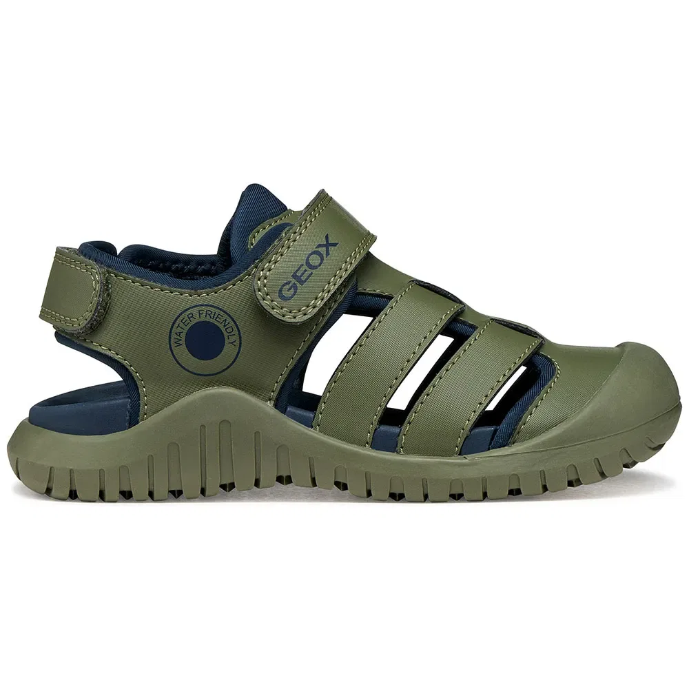Сандалии Fusbetto Pro Geox, зеленый