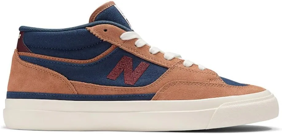 Кроссовки для скейтбординга New Balance, цвет Wheat/Navy — фото 2