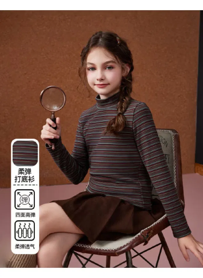 Лонгслив с высоким воротом Ask Junior